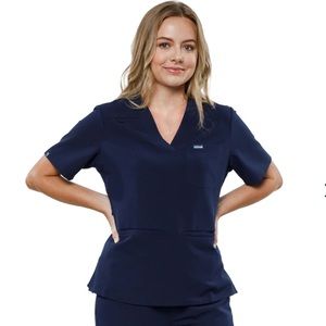 Set Cloud 9 Scrubs in Navy